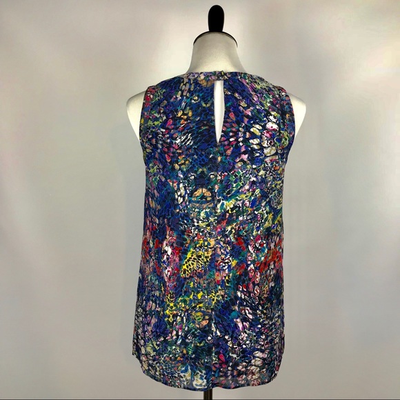 CAbi XS Stained Glass Keyhole Sleeveless Top - Picture 3 of 7